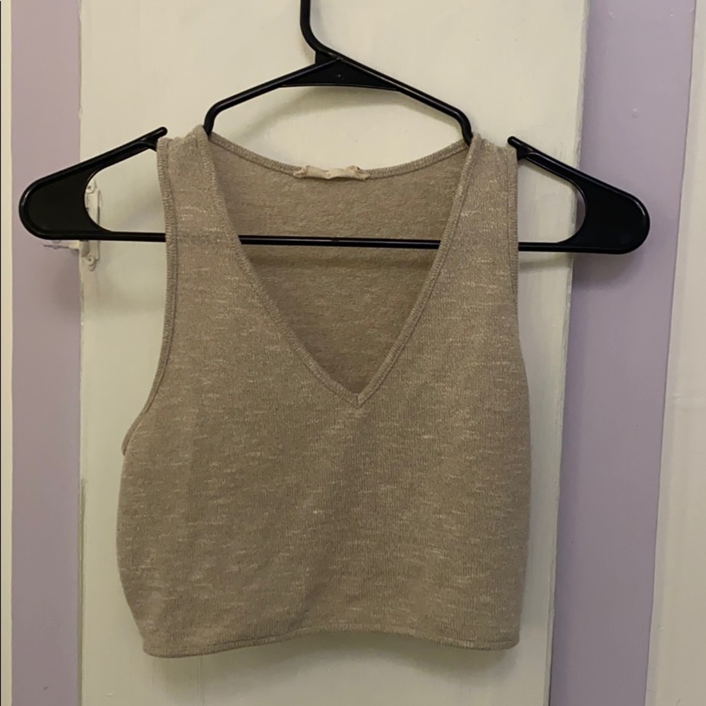 COPY - Knit like crop top